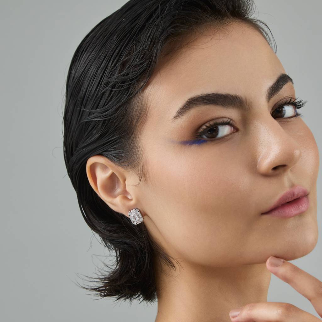 Kushal'S Fashion Jewellery Plated Party Trendy Zircon Studs-187412 : 446484