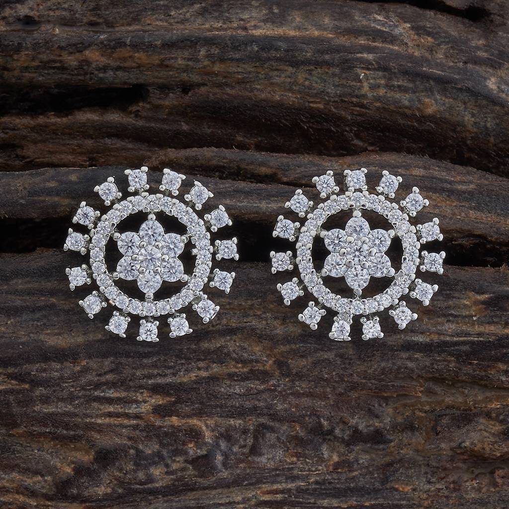 Kushal'S Fashion Jewellery Plated Party Zircon Studs-172767 : 413333