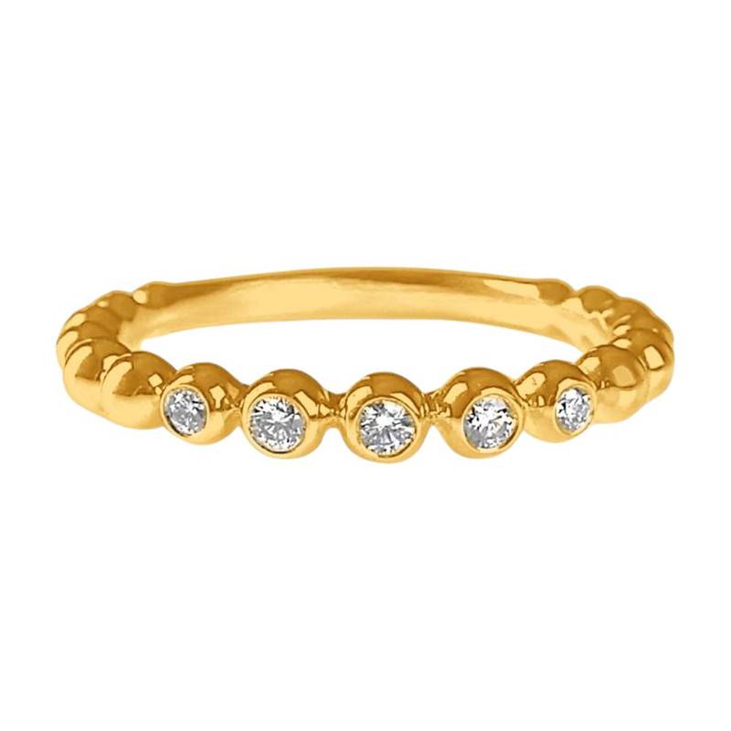 Growth Ring-18K Gold Vermeil Sterling Silver : TSRI-GRO-13-18G-14002