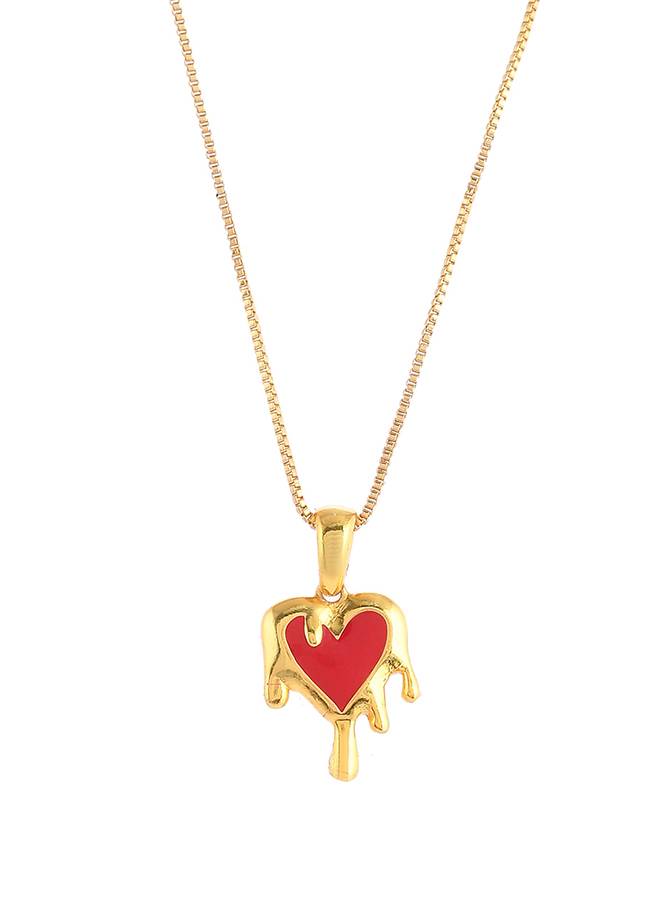 Valentine'S Day Collection Melting Hearts Pendant Set : 8905124490626