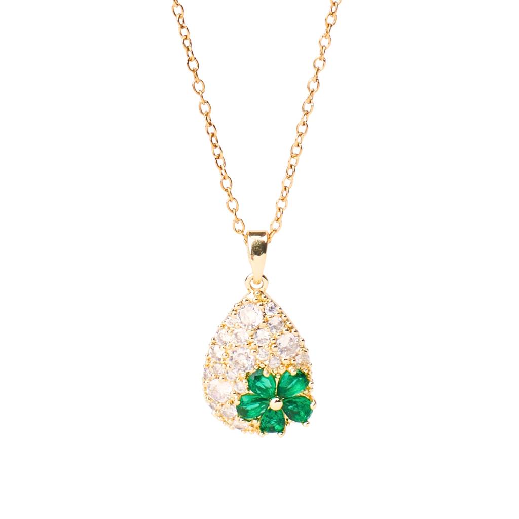 Gulpanna Necklace : NS14525-G-GRN