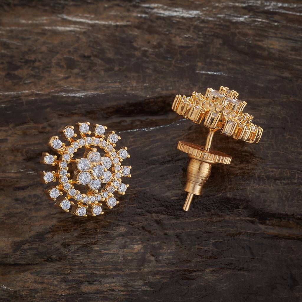 Kushal'S Fashion Jewellery Plated Party Zircon Studs-172767 : 413332