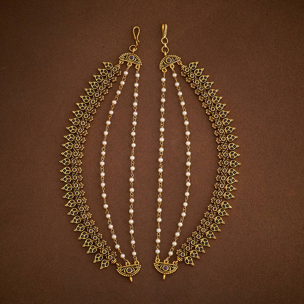 Kushal'S Fashion Jewellery Plated Ethnic Antique Matil-172738 : 413263