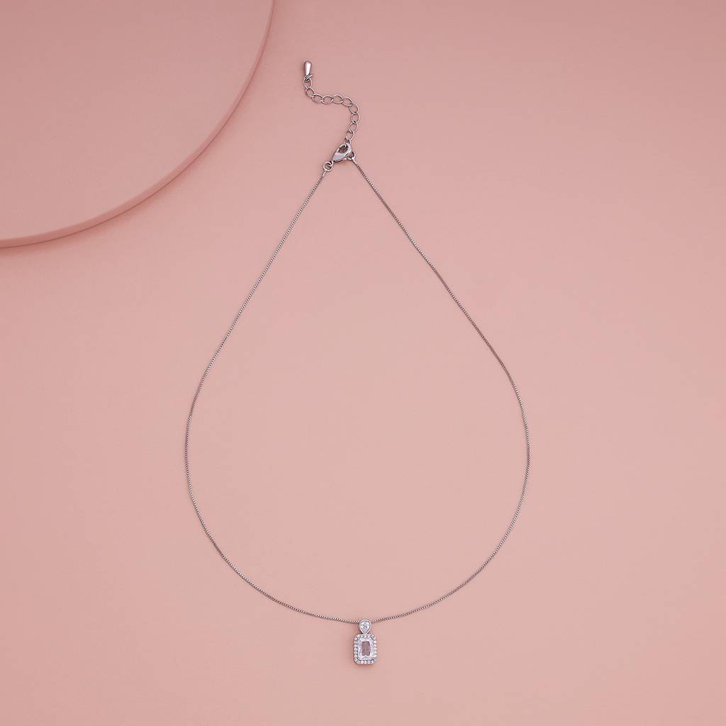 Kushal'S Fashion Jewellery  Plated Party Trendy Zircon Necklace-187045 : 445785