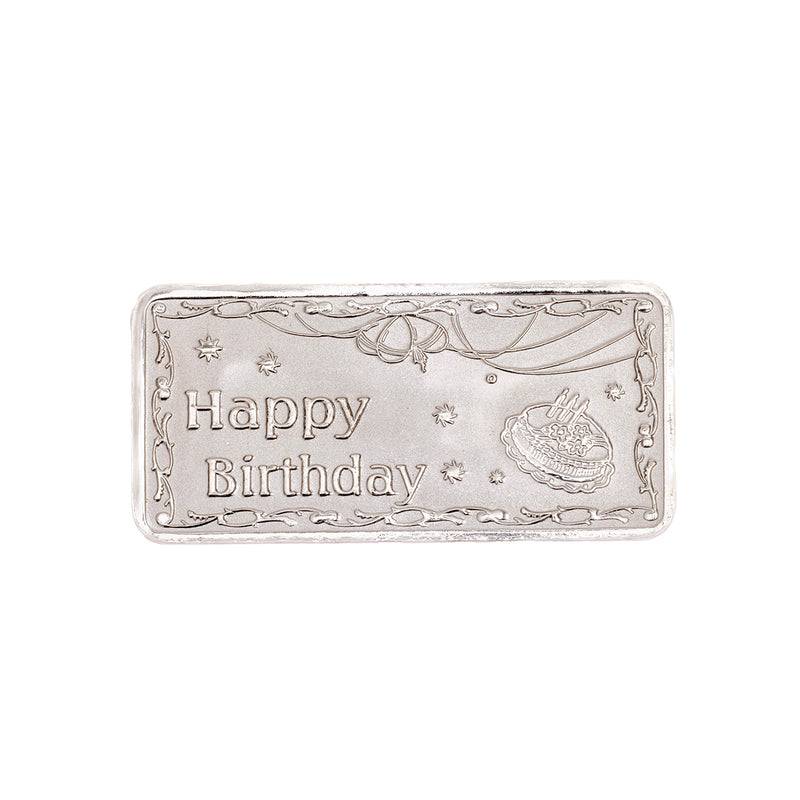 Silver Moments Card Set  -  Birthday - 10 Grams : COIMOMBY1_Gold