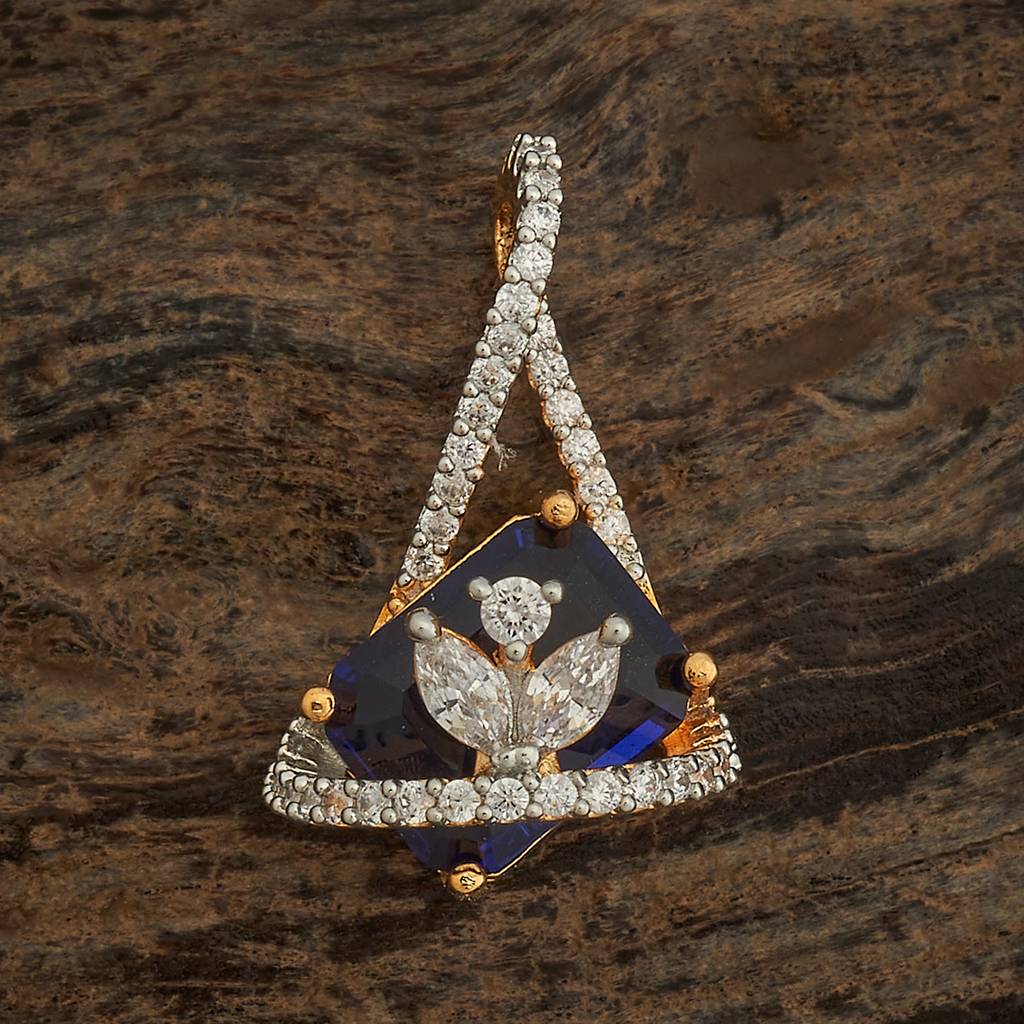 Kushal'S Fashion Jewellery Party Zircon Chain Pendant Earring Set-182479 : 435821