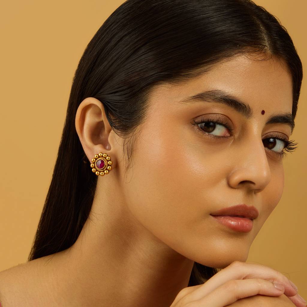 Kushal'S Fashion Jewellery Contemporary Studs Earrings-177898 : 426236