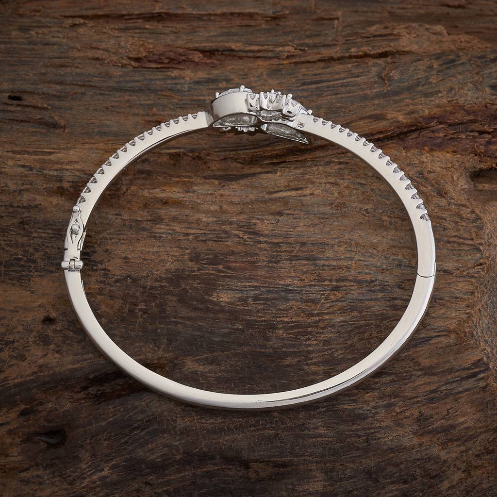 Kushal'S Fashion Jewellery Plated Party Wear Zircon Kada-174002 : 417738