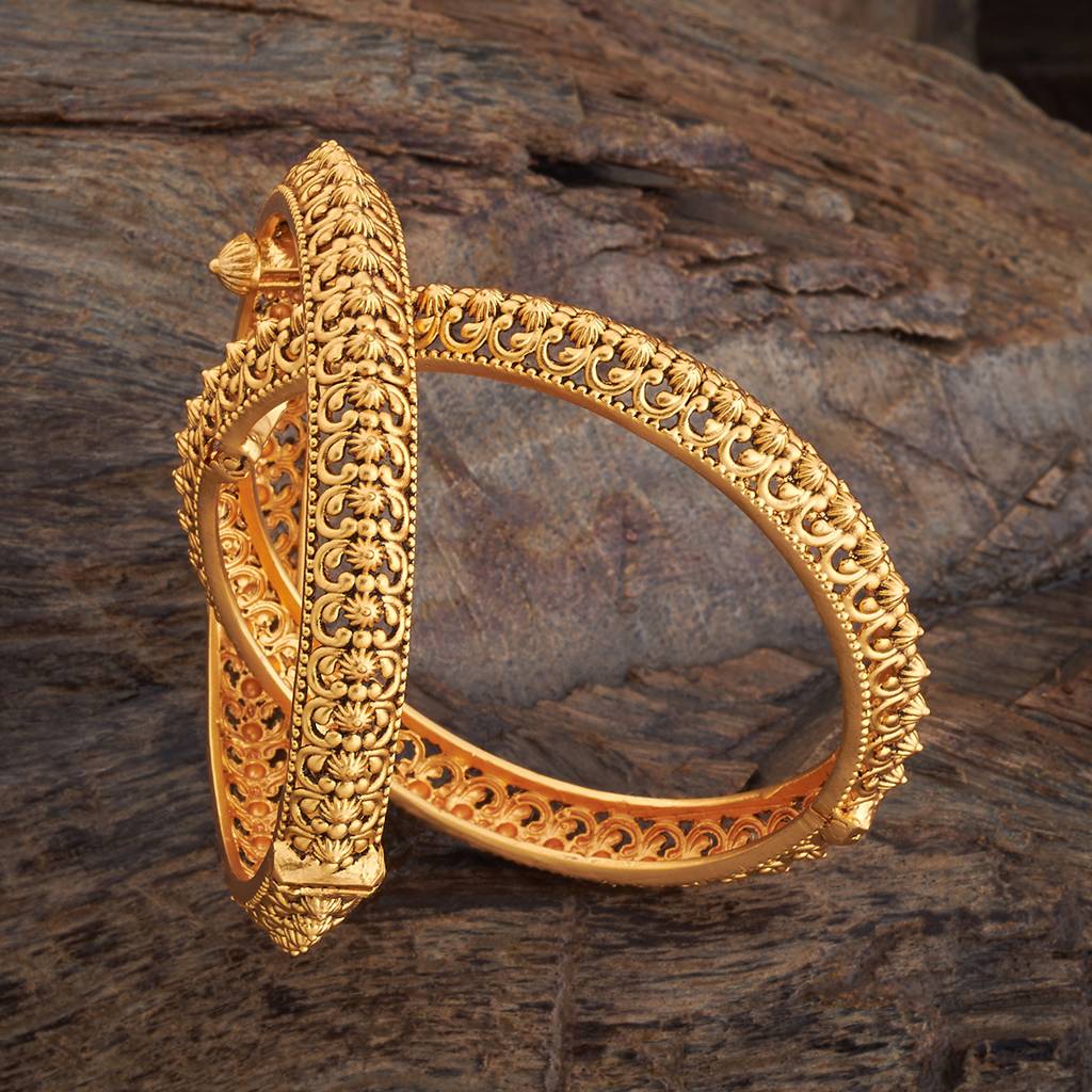 Kushal'S Fashion Jewellery Antique Bangle -167508 : 405910