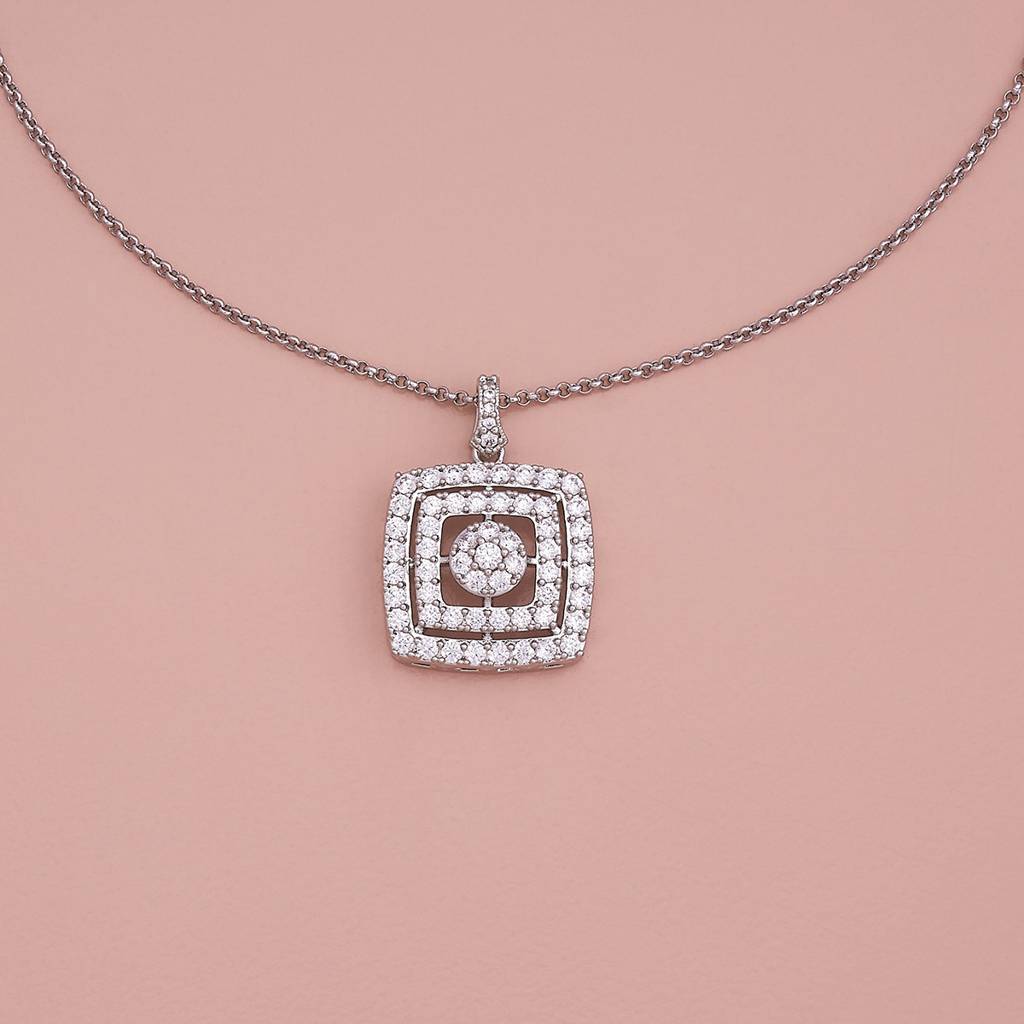 Kushal'S Fashion Jewellery  Plated Party Trendy Zircon Jewellery Set-185690 : 442813
