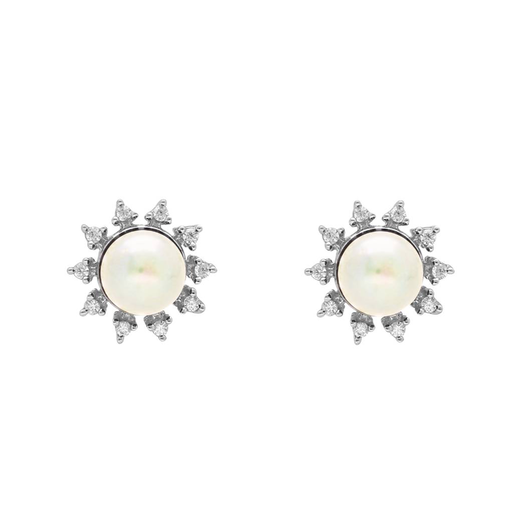 Januja 925 Silver Stud Earrings : JPMAY-22-115