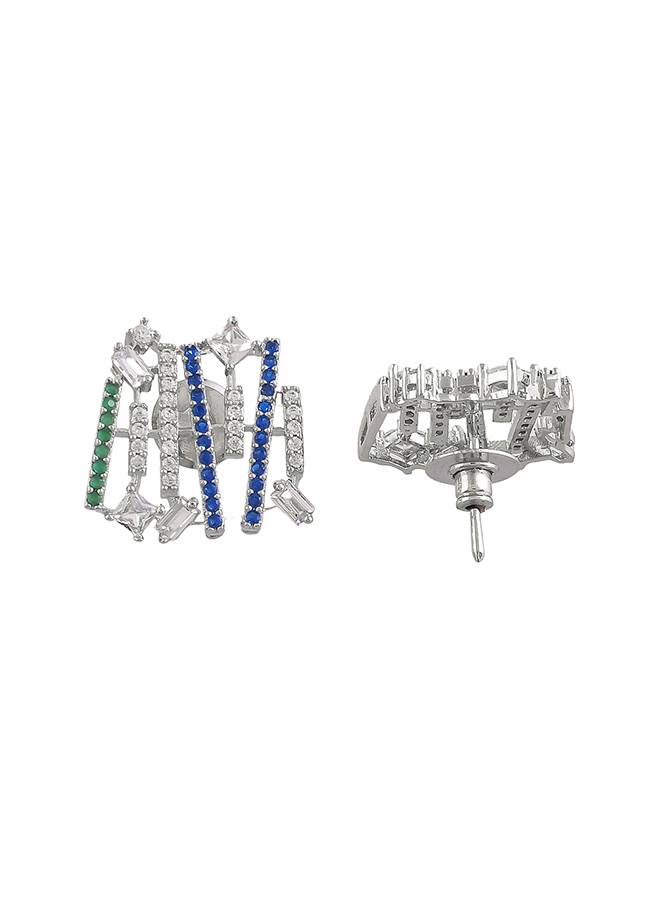 Mosaic Abstract Radiance Choker Necklace Set : 8905124519013