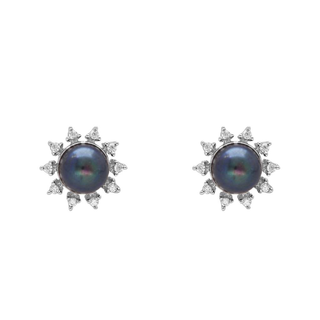 Harini 925 Silver Stud Earrings : JPMAY-22-114