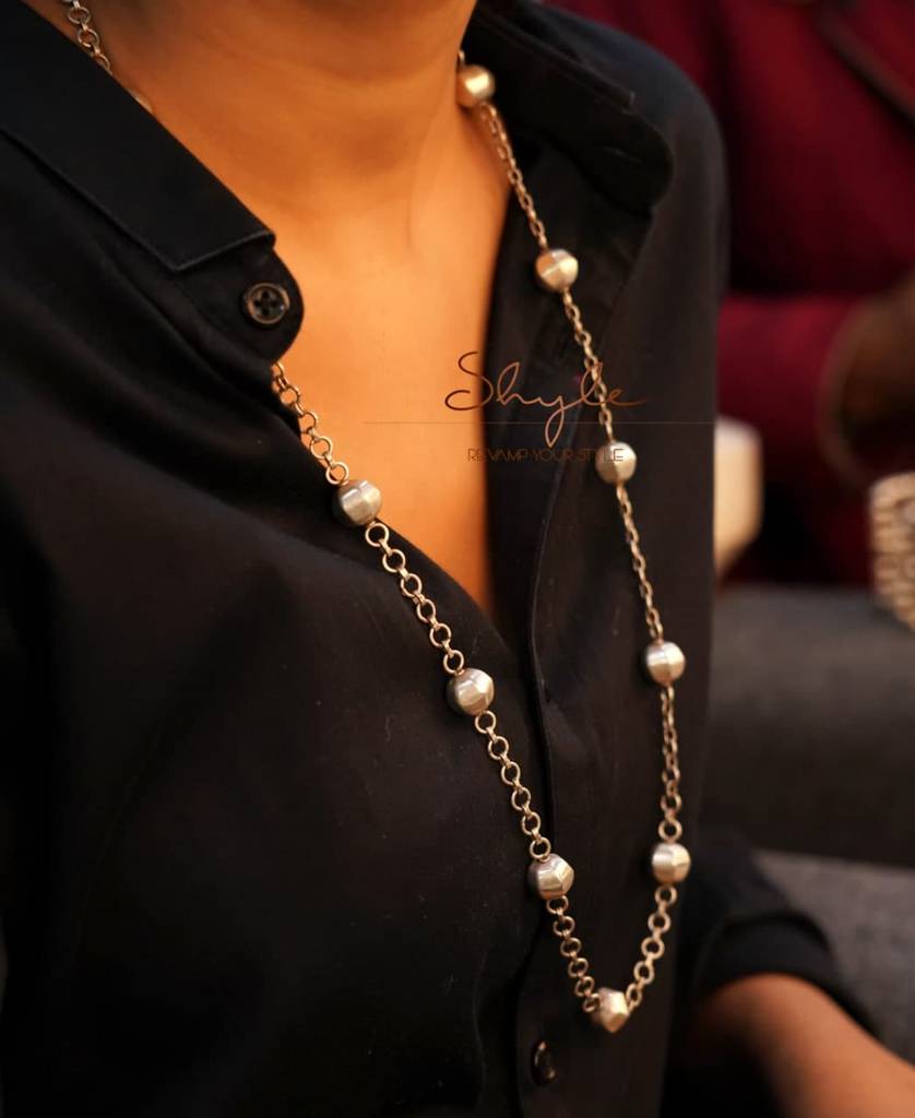 Moh Versatile Bead Chain Necklace : SN1080