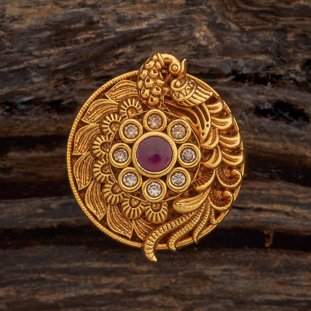 Kushal'S Fashion Jewellery Plated Ethnic Antique Fingerring -182541 : 435970