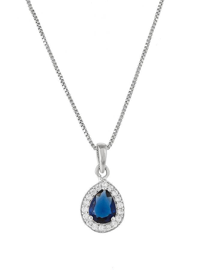 Sparkling Essentials Blue Teardrop Cut Cz Box Set : 8905124480535