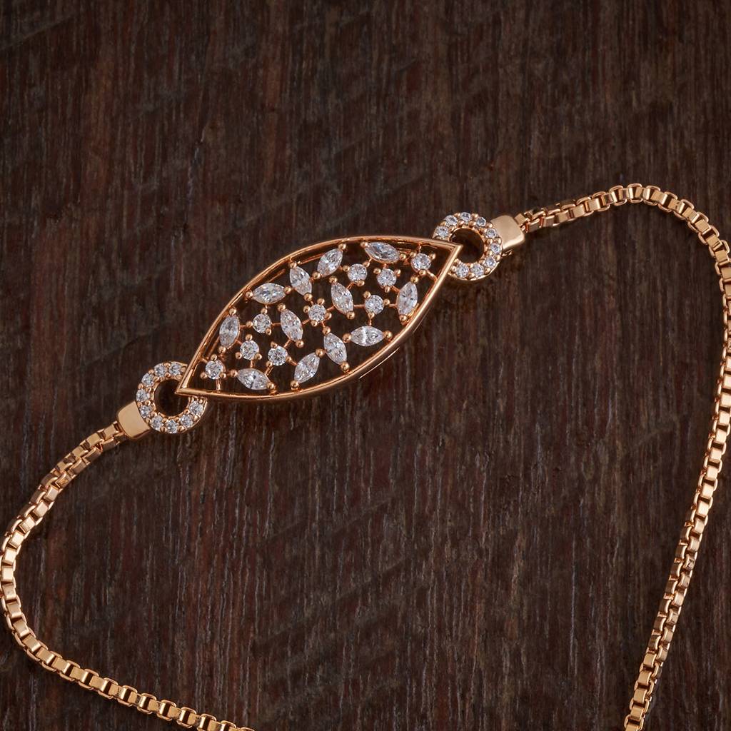 Kushal'S Fashion Jewellery Party Wear Zircon Bracelet-172979 : 415016