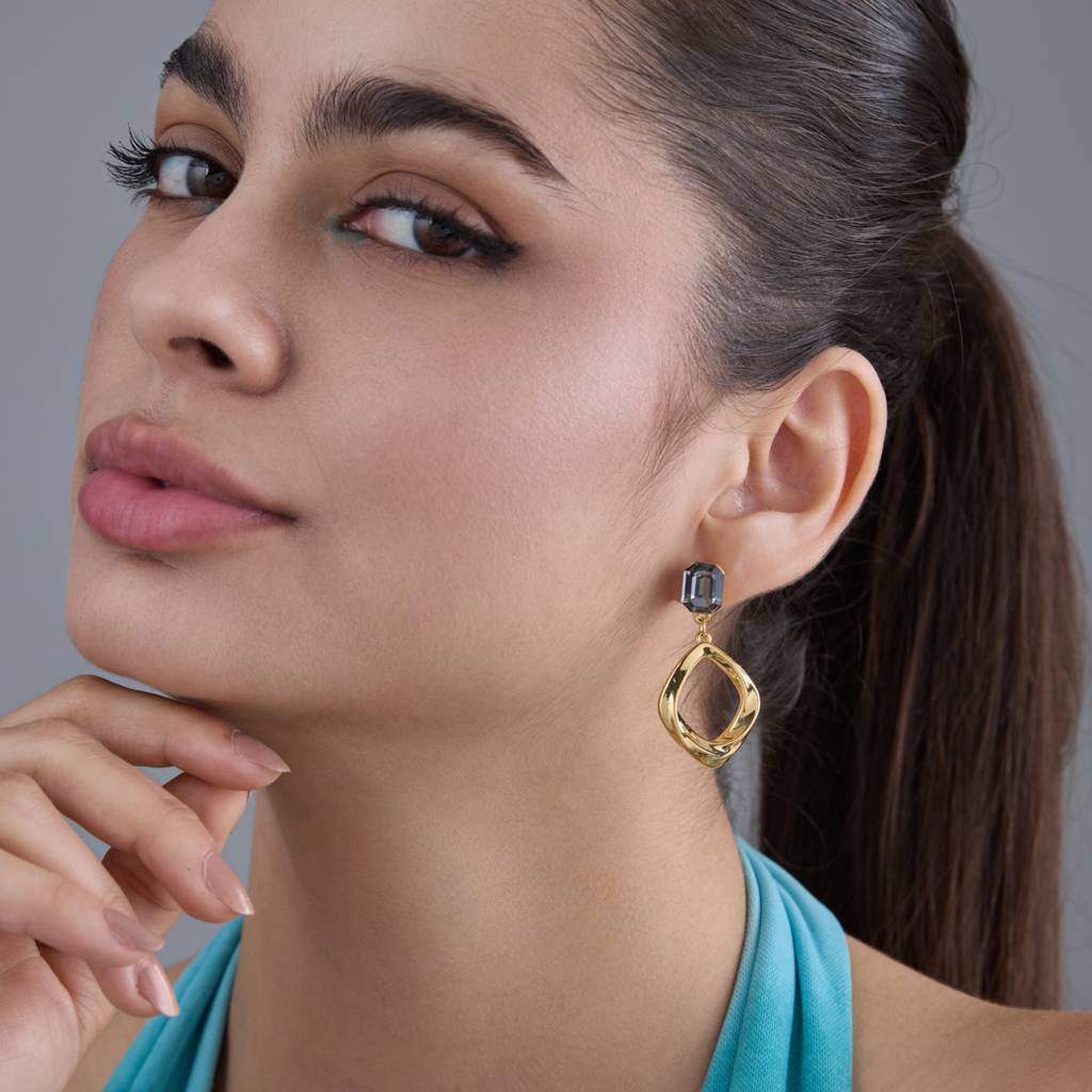 Kushal'S Fashion Jewellery Party Zircon Drop Earrings-186132 : 443898