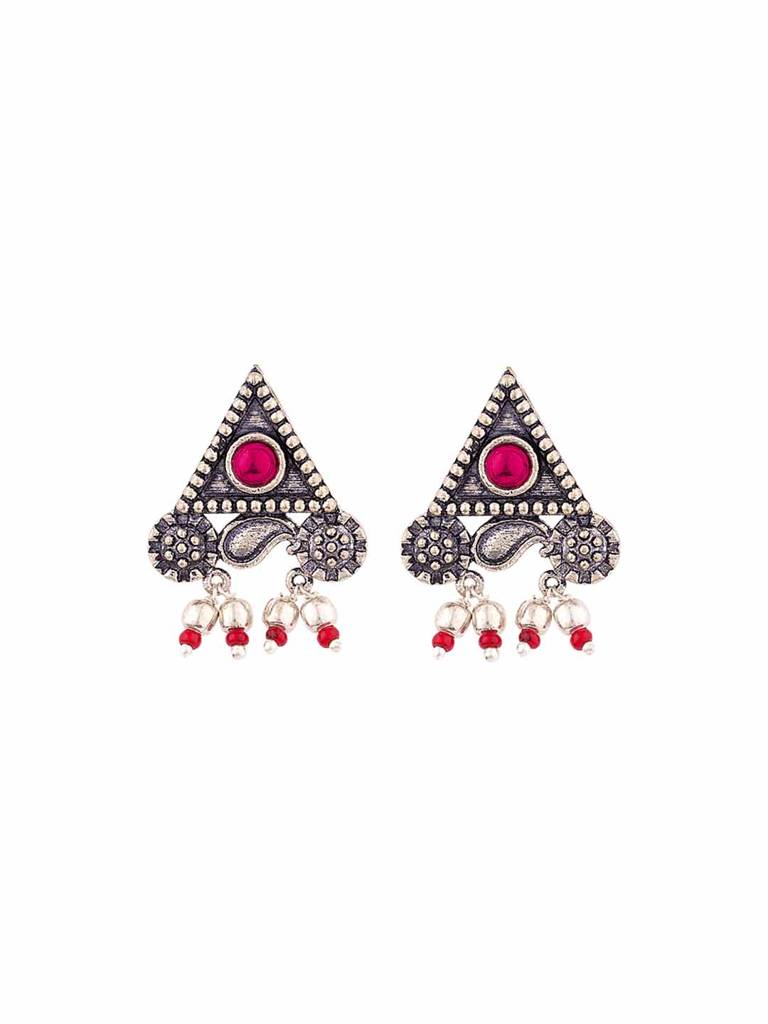 Abhira Triangle Stud Earrings : 8907617972374