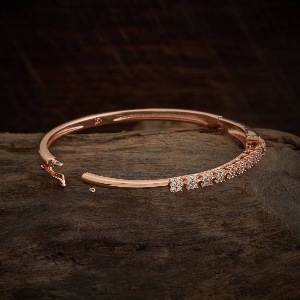 Kushal'S Fashion Jewellery  Plated Party Zircon Kada-170737 : 411334