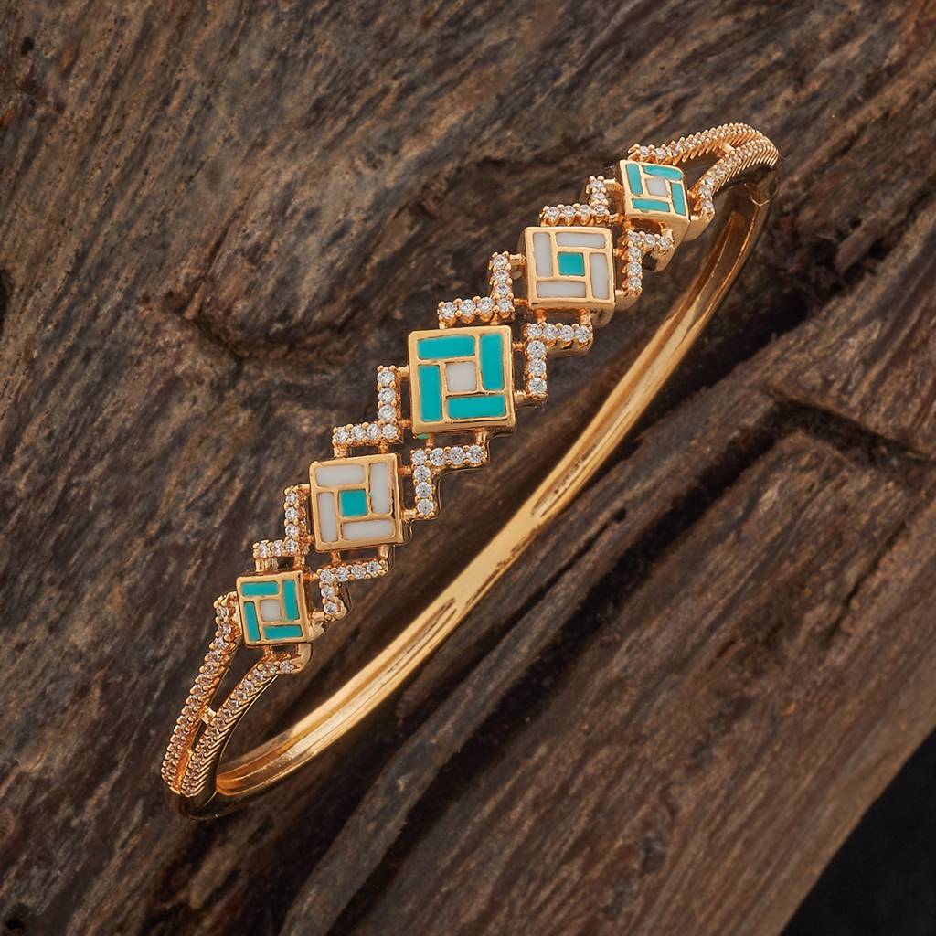 Kushal'S Fashion Jewellery Multi Plated Party Zircon Kada-182276 : 444929