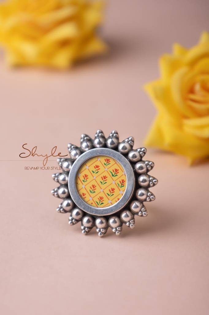 Mizoya Handpainted Classic Ring : SR1803