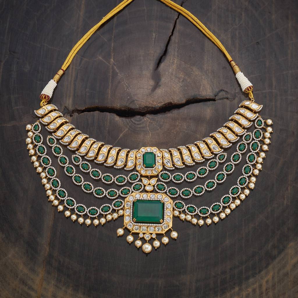 Ethnic Kundan Necklace-180287 : 430884