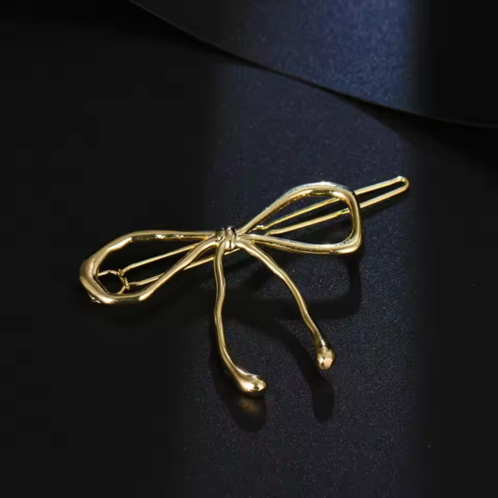 Cheri Bow Hair Pin : HX-HP-S-0015-G