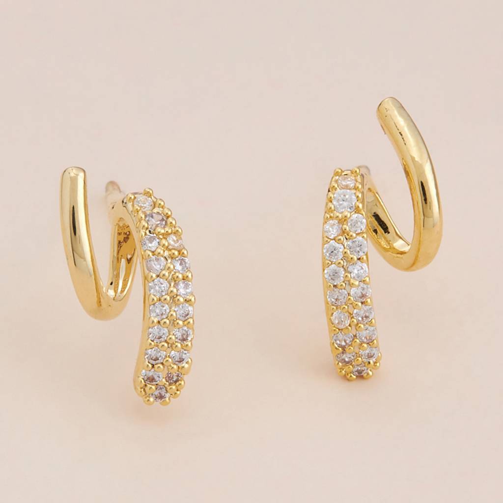 Kushal'S Fashion Jewellery-Plated Party Zircon Studs-156490 : 446155