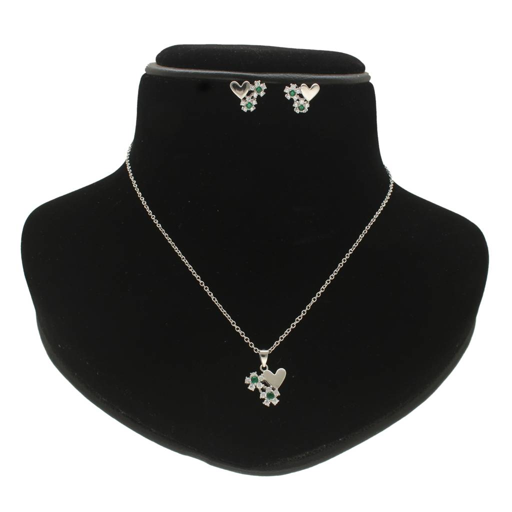 Designer 925 Silver Pendant Set Jewelry : JPAUG-24-008