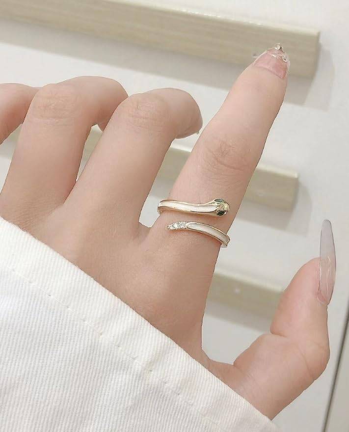 Alys Green Gold Ring : RS13529-G