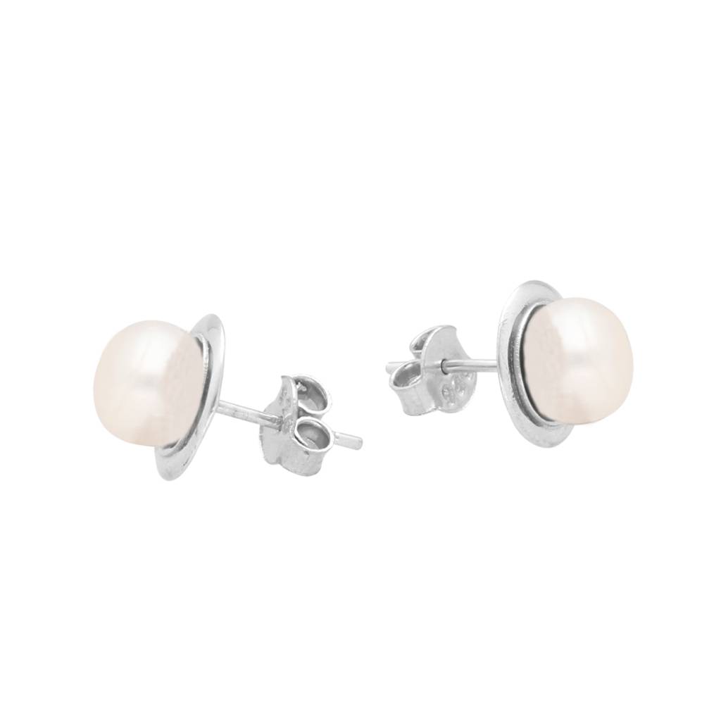 Hema 925 Silver Stud Earrings : JPMAY-22-113