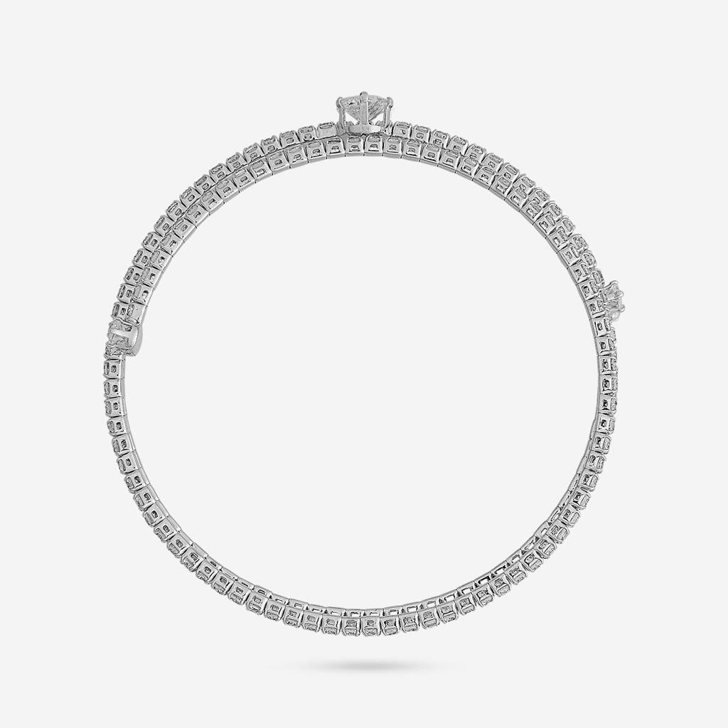 Kushal'S Fashion Jewellery Plated Party Trendy Zircon Kada -189499 : 450186