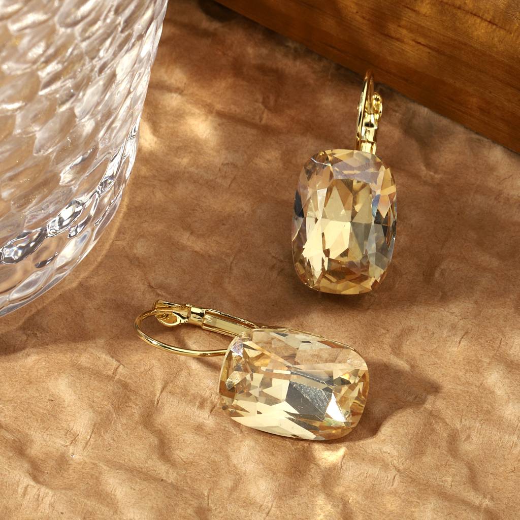 Celestial Gem Earrings : ES14250-G-YLW