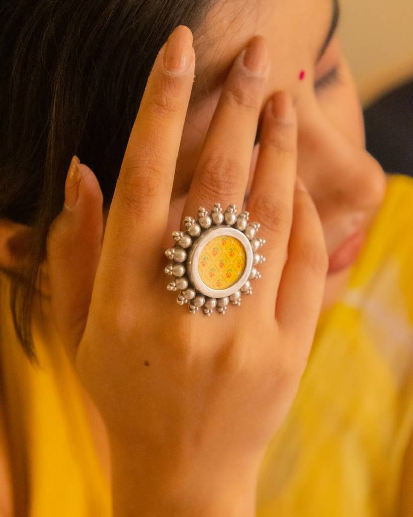Mizoya Handpainted Classic Ring : SR1803