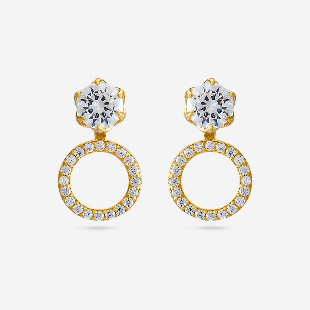 Kushal'S Fashion Jewellery   Plated Party Trendy Zircon Drops-187404 : 446459