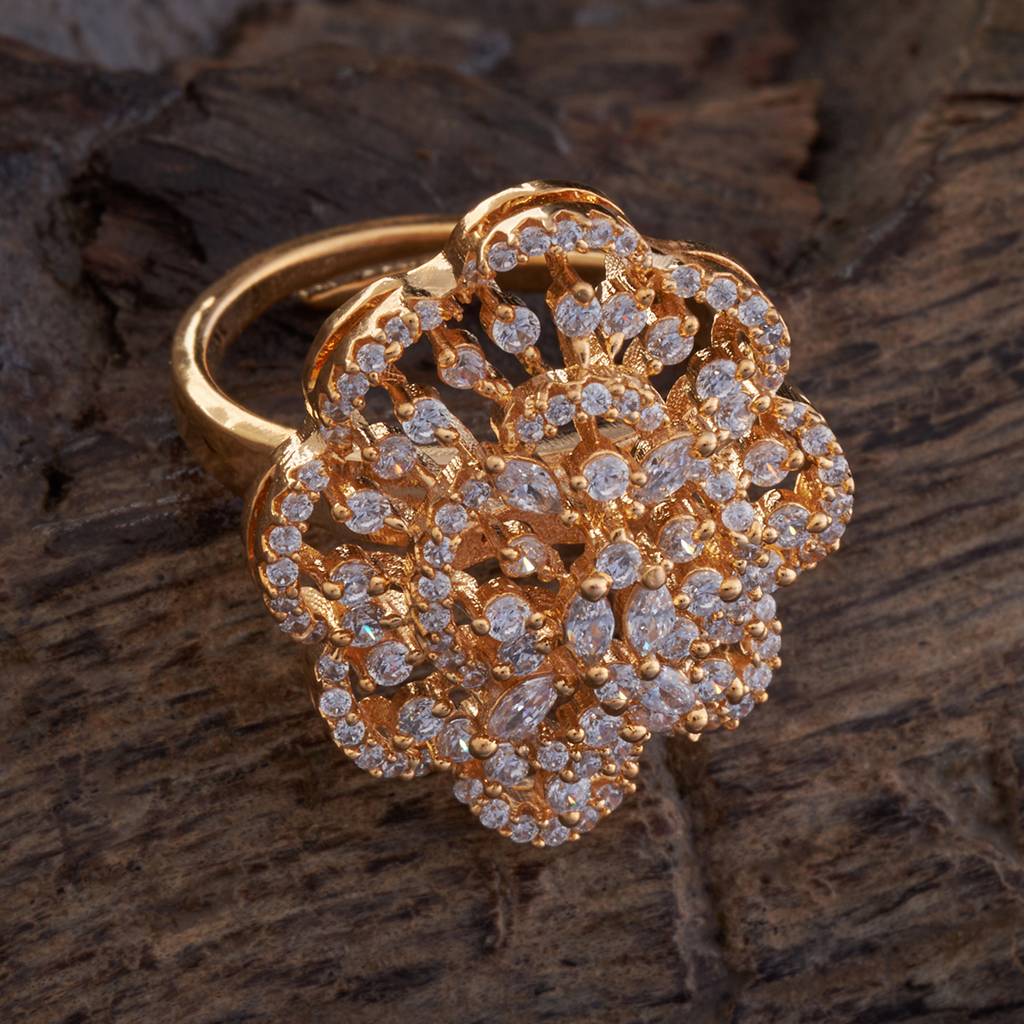 Party Zircon Finger Ring-173107 : 415676
