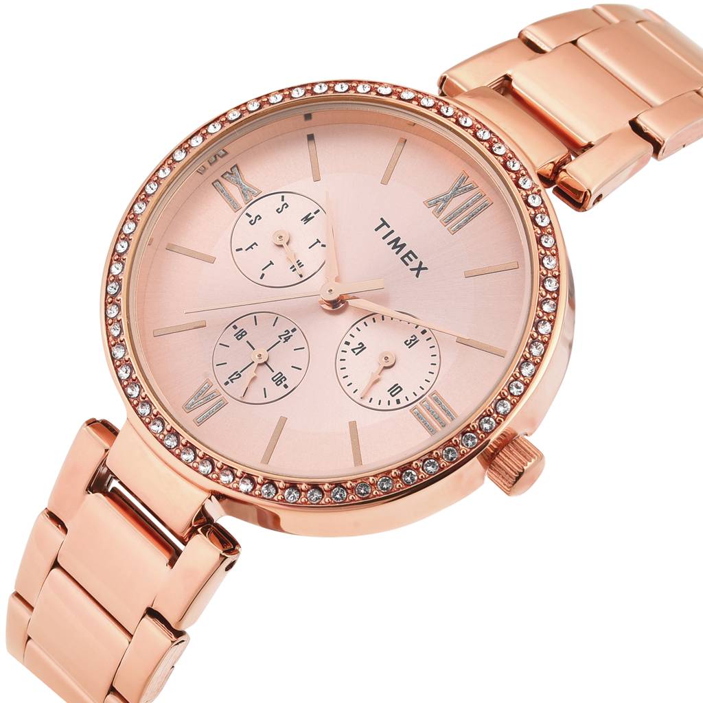 Timex Trendline Round 35Mm Analog Women Watch - Twel18707 : TWEL18707
