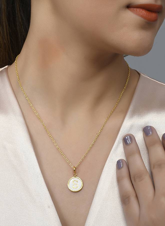 Valentine'S Day Collection Alphabet White Enamel Charm : 8905124491777