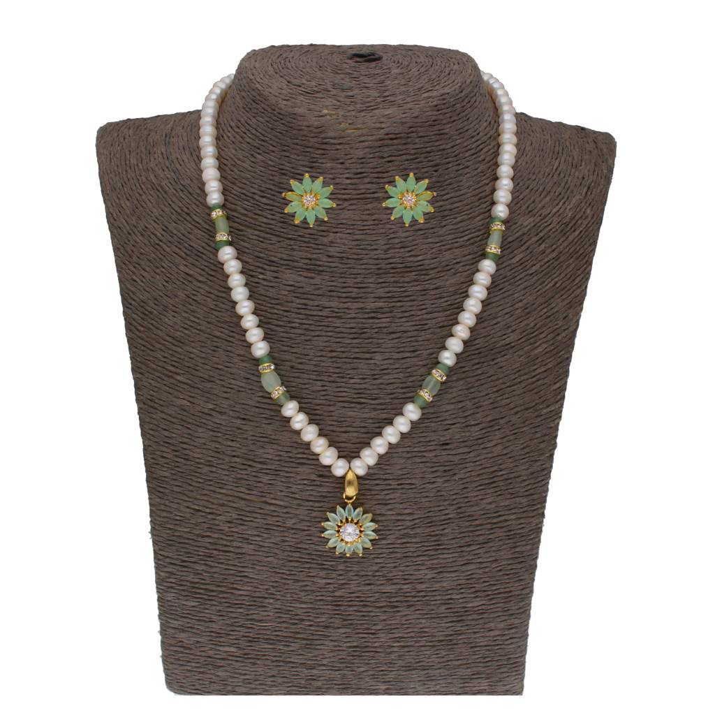 Babita 1 Line Pearl Sets : JPOCT-22-06