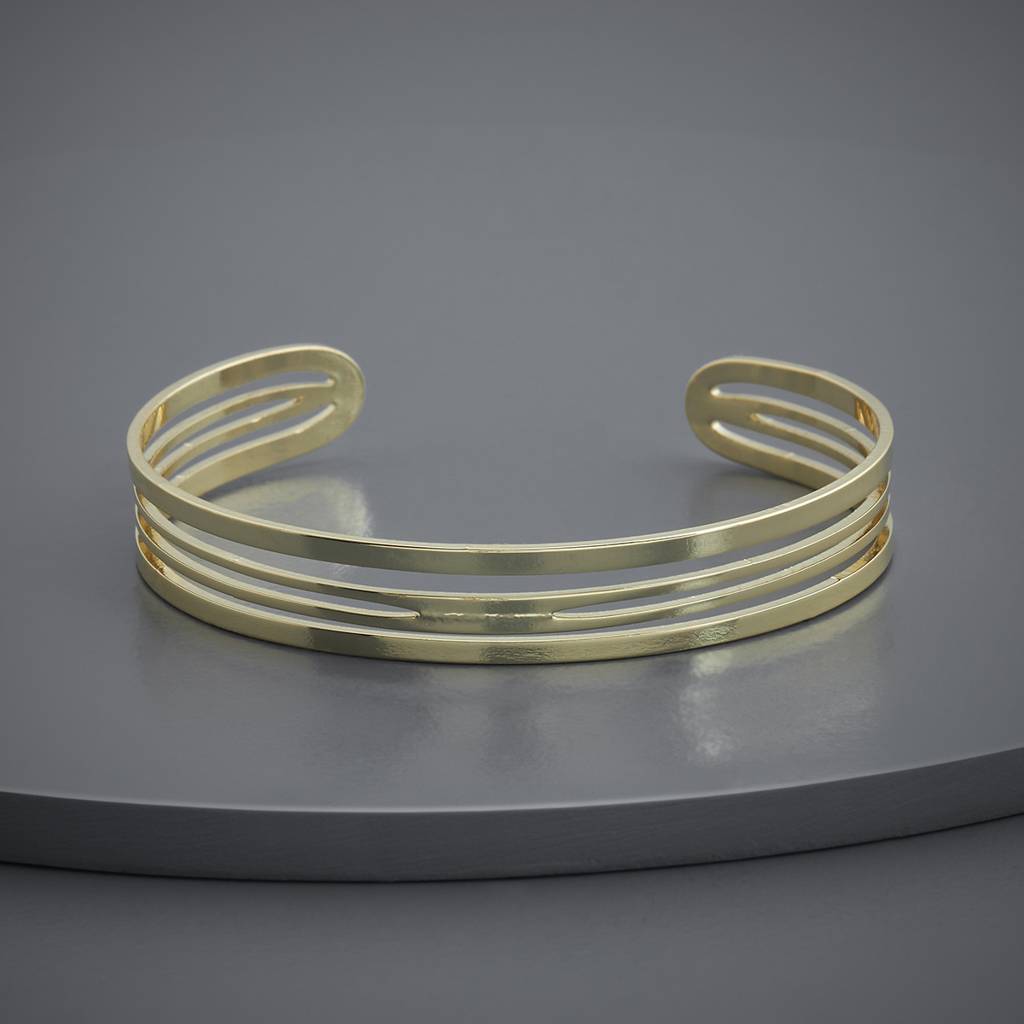 Kushal'S Fashion Jewellery  Gold-Plated Party Trendy Kada-184768 : 441108