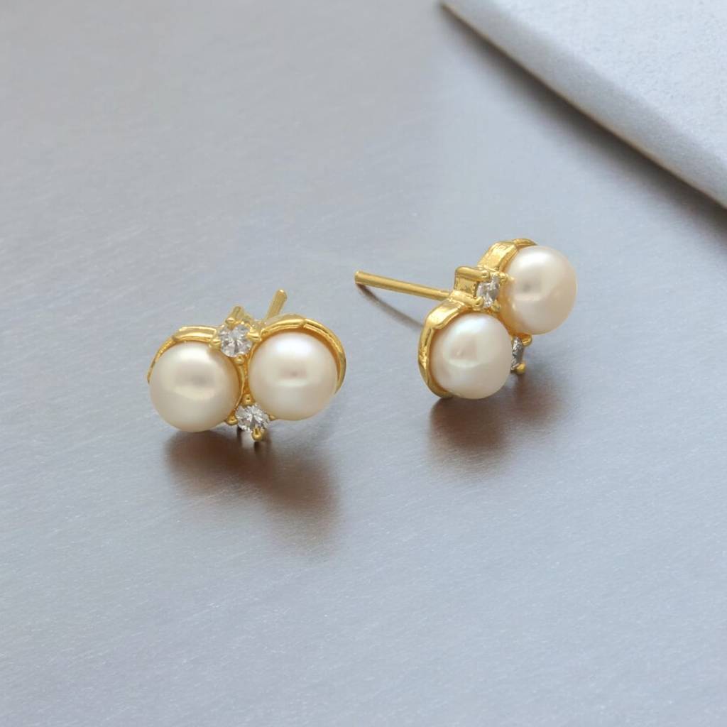 Tanay Pearl Earrings Pack 4 : JPD-24-03