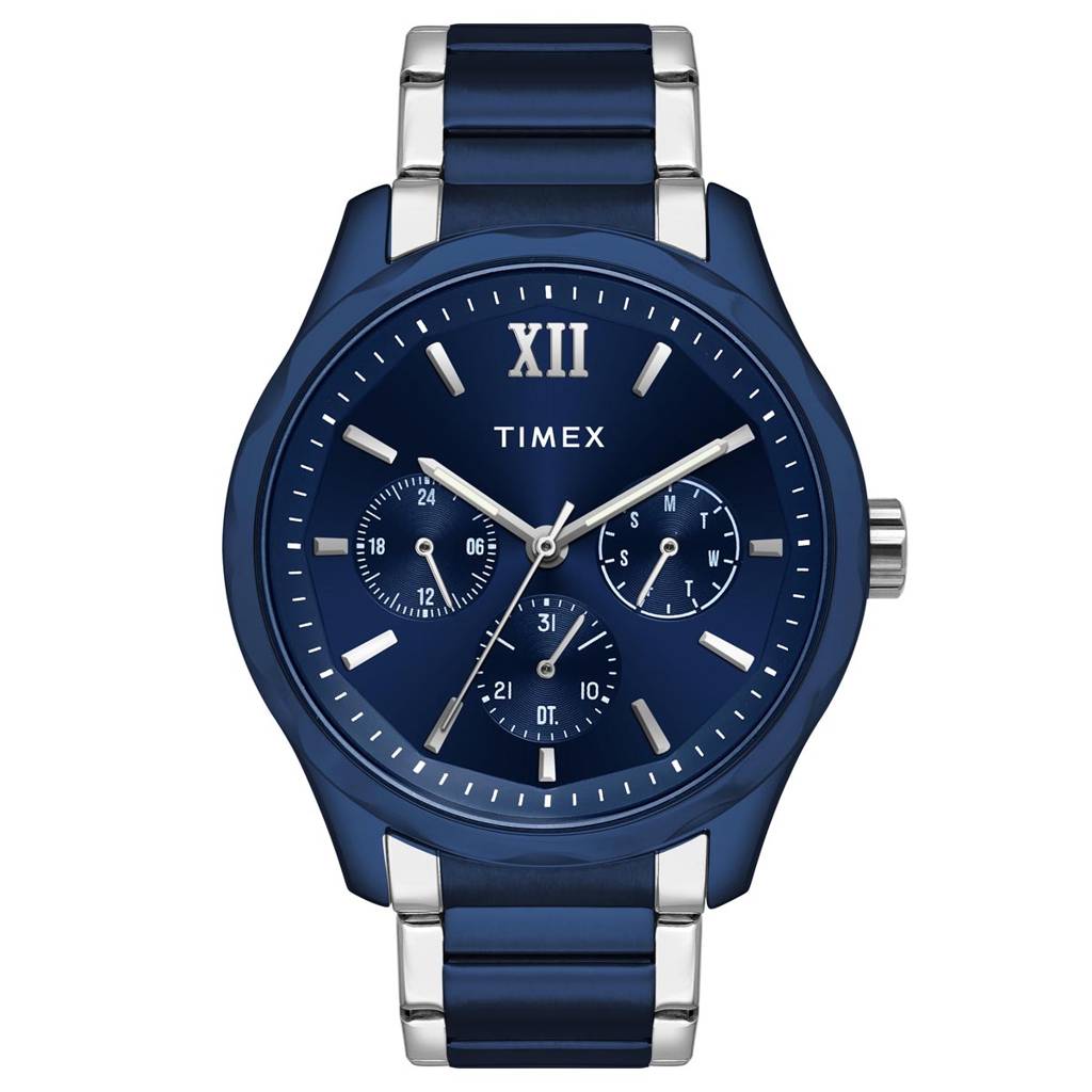 Timex Signio Round 44Mm Analog Men Watch - Tw0Tg7624 : TW0TG7638
