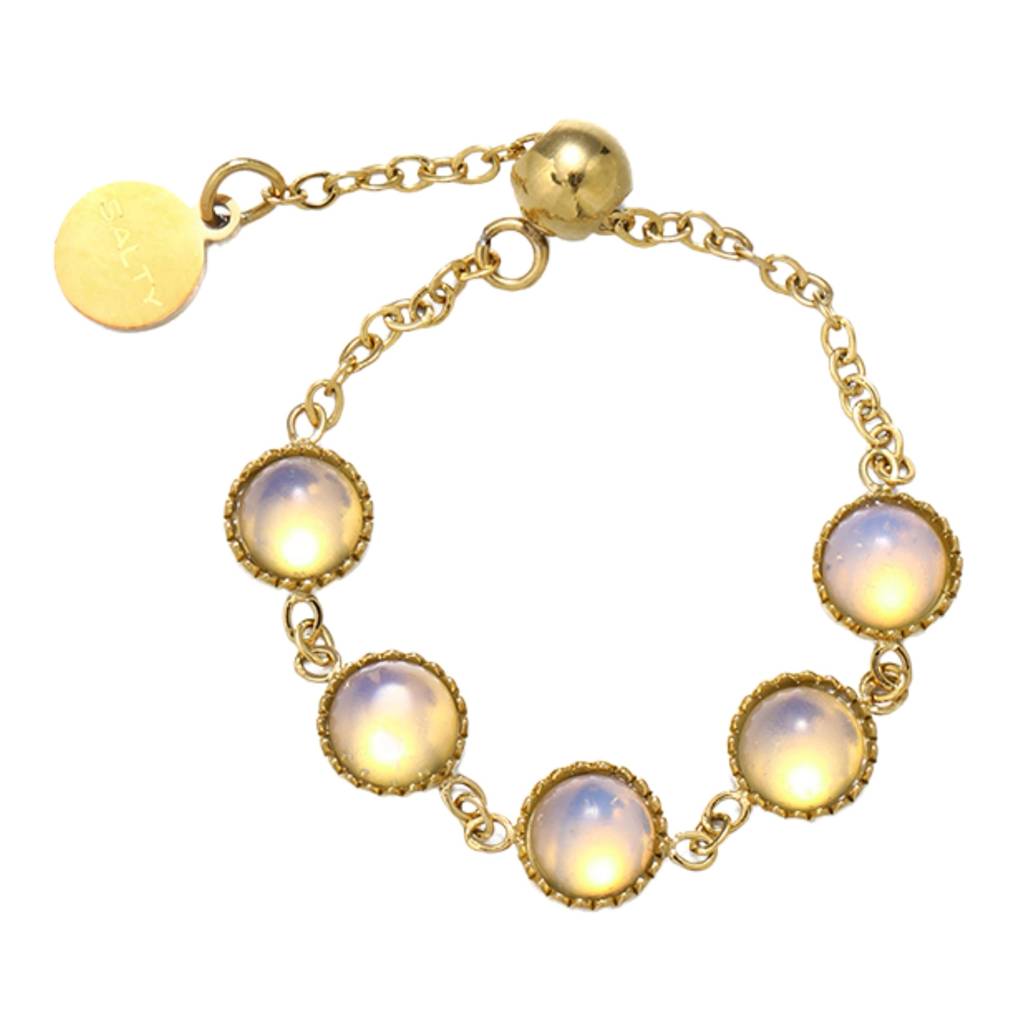 Opalescent Chain Ring : RS12457