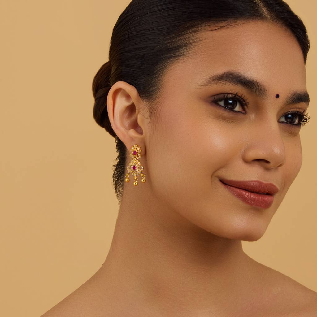 Kushal'S Fashion Jewellery Contemporary Drop Earrings-179565 : 429630