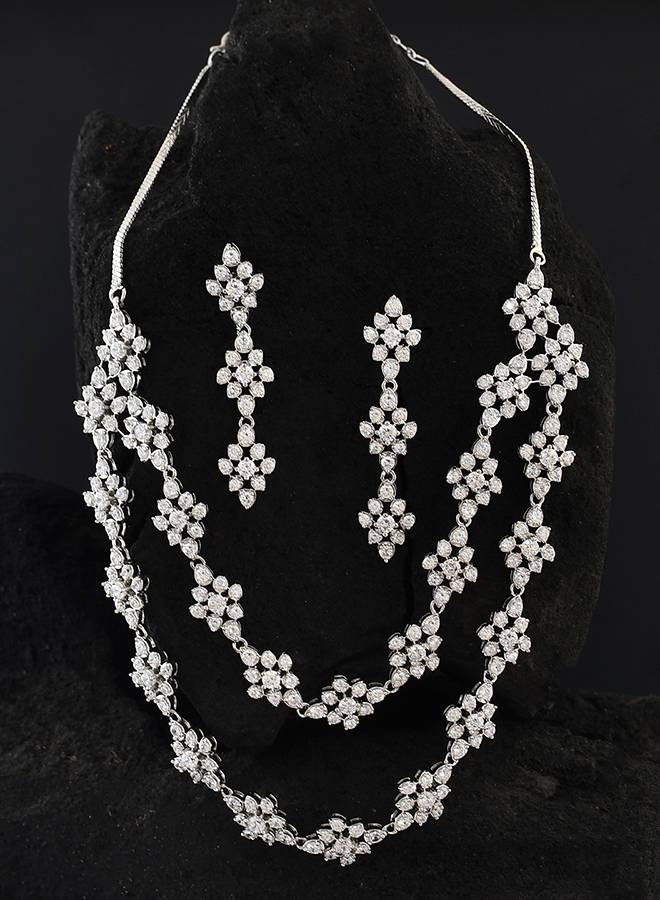 Starlight Danica Layered Necklace Set : 8905124515169