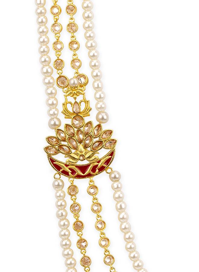 Apsara Groom Royal Pearl Necklace : 8905124428209