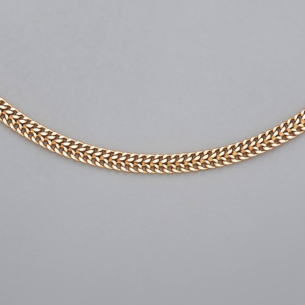 Kushal'S Fashion Jewellery Gold-Plated Ethnic Chain Necklace-413769 : 413769