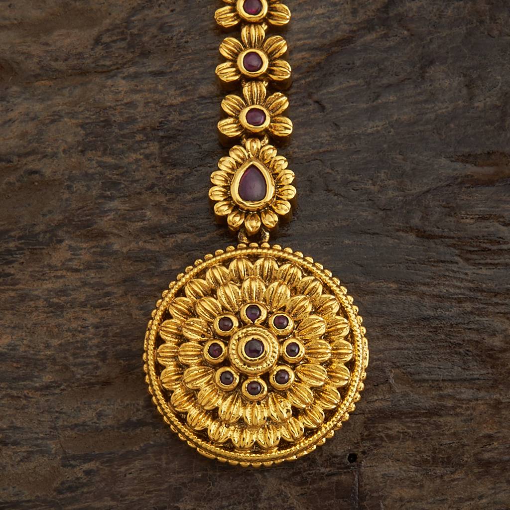 Kushal'S Fashion Jewellery - Ethnic Antique Maang Tikka-161456 : 394159