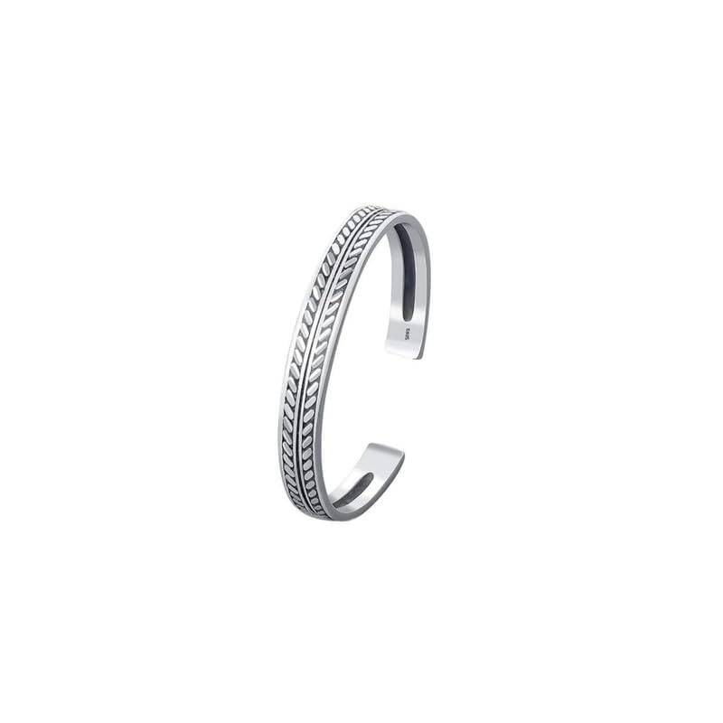 Salty Alpha Vikings Silver Bracelet : MB1S0090